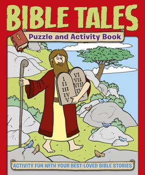 Paperback Bible Tales Puzzle and Activity Book: Activity Fun with Your Best-Loved Bible Stories Book