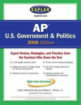 Paperback Kaplan AP US Government & Politics Book