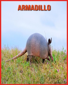 Paperback Armadillo: Scopri i Armadillo e goditi le immagini colorate [Italian] Book