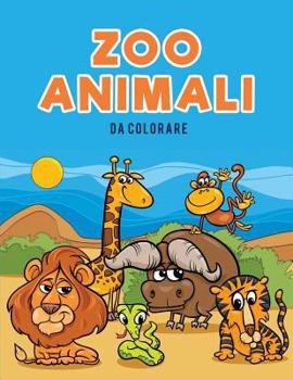 Paperback Zoo Animali da colorare [Italian] Book