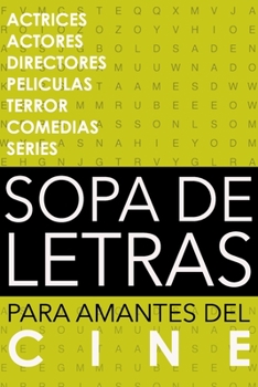 Paperback SOPA DE LETRAS Para amantes del CINE [Spanish] Book