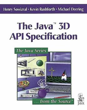 Paperback The Java 3D API Specification Book