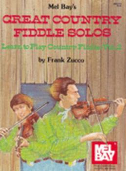 Paperback Great Country Fiddle Solos Book