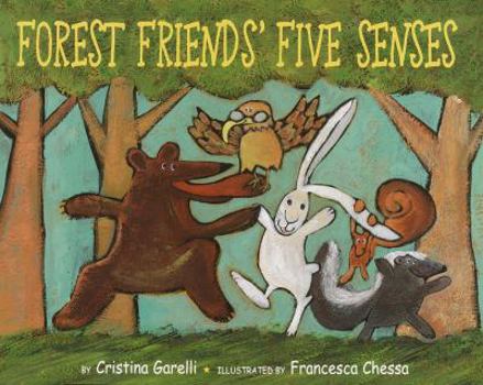 Hardcover Forest Friends' Five Senses Book