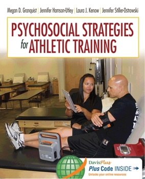 Hardcover Psychosocial Strategies for Athletic Training Book