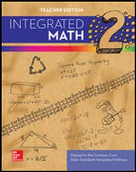 Hardcover Integrated Math, Course 2, Student Edition Book
