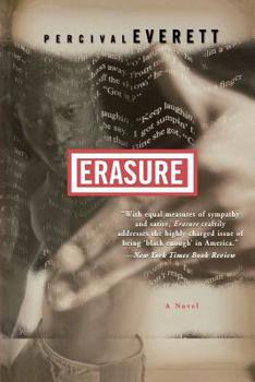 Paperback Erasure: A Novel Book