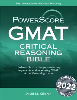 Paperback Powerscore GMAT Critical Reasoning Bible Book