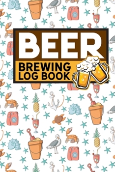 Paperback Beer Brewing Log Book