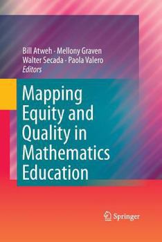 Paperback Mapping Equity and Quality in Mathematics Education Book