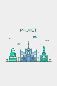 Paperback Phuket Minimalist Travel Notebook [Lined] [6x9] [110 pages] Book