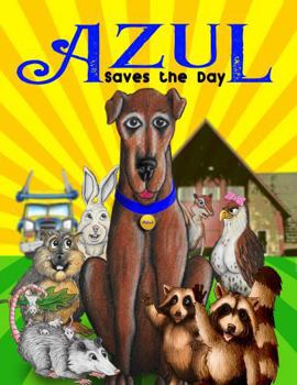 Paperback AZUL Saves the Day Book