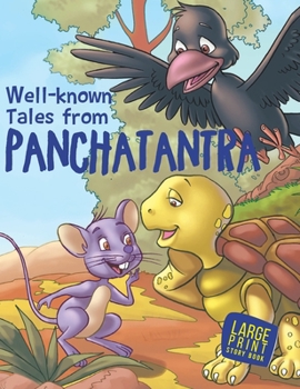 Hardcover Large Print: Well known tales from Panchatantra: Large Print Book