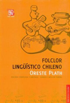 Paperback Folclor Lingistico Chileno [Spanish] Book