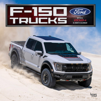 Calendar Ford F150 Trucks 2024 Square Book