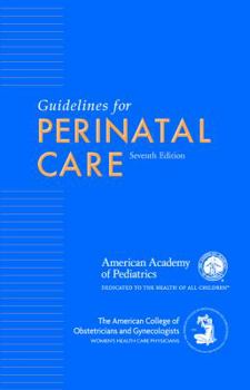 Paperback Guidelines for Perinatal Care Book
