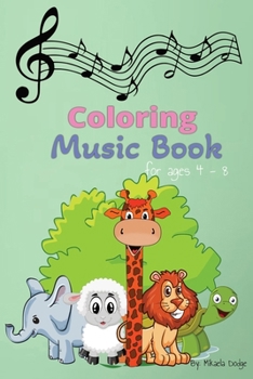 Paperback Coloring Music Book