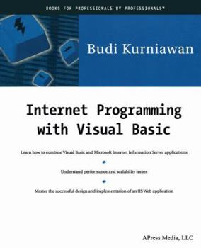 Paperback Internet Programming with Visual Basic Book