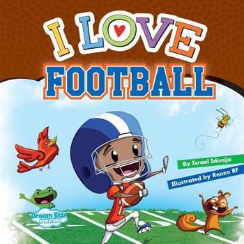 Paperback I Love Football: Izzy Cover Book
