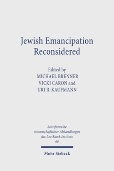Jewish Emancipation Reconsidered: The French and German Models