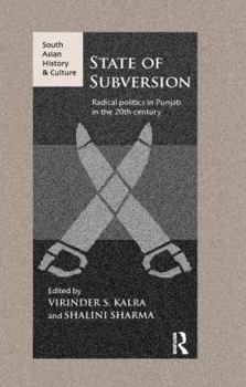 Paperback State of Subversion: Radical Politics in Punjab in the 20th Century Book