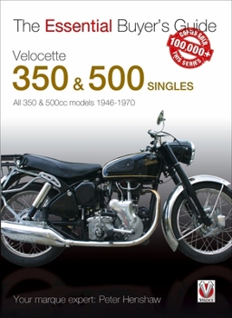 Paperback Velocette 350 & 500 Singles 1946 to 1970 Book
