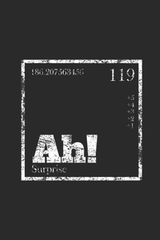 Ah! Surprise: Dotted Bullet Notebook (6" x 9" - 120 pages) ~ Science Themed Notebook for Gift / Daily Activity Journals / Diary