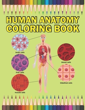 Paperback Human Anatomy Coloring Book