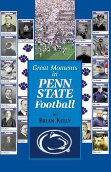 Paperback Great Moments in Penn State Football Book