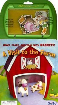 Board book A Visit to the Farm [With Magnets] Book