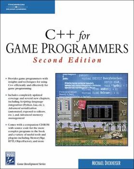 Paperback C++ for Game Programmers [With CDROM] Book