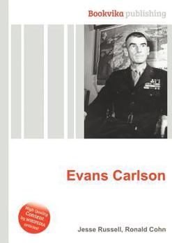 Paperback Evans Carlson Book