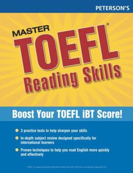 Paperback Master TOEFL Reading Skills: Master the Reading Strategies You Need to Get the Score You Need Book