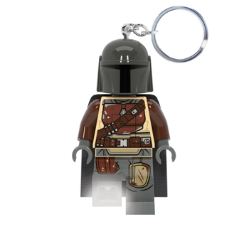 Toy Lego Star Wars the Mandalorian Keychain - 3 Inch Tall Figure Book