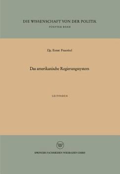 Paperback Das Amerikanische Regierungssystem: Leitfaden [German] Book