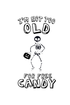 Paperback Notebook: Halloween candy funny costume gifts 120 Pages, 6x9 Inches, Blank Book