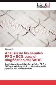 Paperback Análisis de las señales PPG y ECG para el diagnóstico del SAOS [Spanish] Book