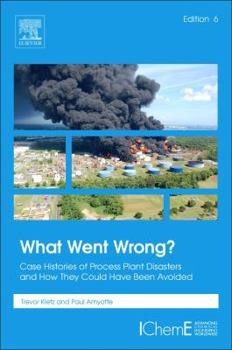 Hardcover What Went Wrong?: Case Histories of Process Plant Disasters and How They Could Have Been Avoided Book