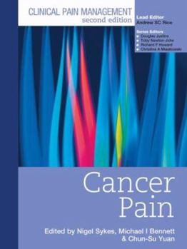 Hardcover Clinical Pain Management: Cancer Pain Book