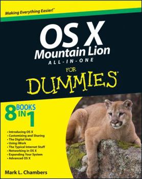 Paperback OS X Mountain Lion All-In-One for Dummies Book