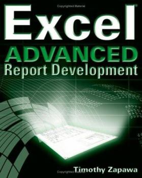 Paperback Excel Advanced Report Development Book