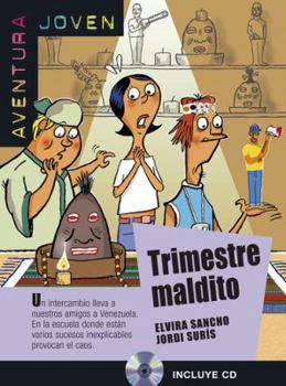 Paperback Trimestre maldito, Aventura Joven + CD: Trimestre maldito, Aventura Joven + CD Book