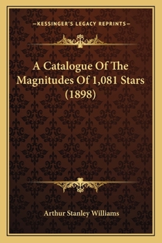 A Catalogue Of The Magnitudes Of 1,081 Stars