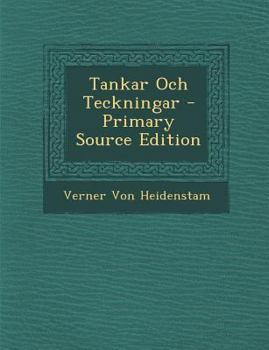 Paperback Tankar Och Teckningar [Swedish] Book