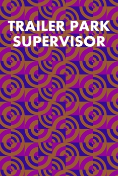Paperback Trailer Park Supervisor: Guitar Tab Notebook 6"x9" 120 Pages Book