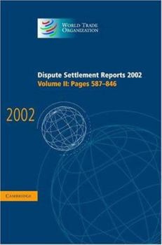 Hardcover Dispute Settlement Reports 2002 Book