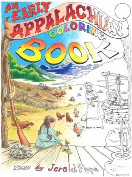 Paperback An Early Appalachian Coloring Book