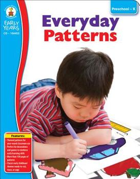 Paperback Everyday Patterns, Grades Preschool - K (Early Years) Book