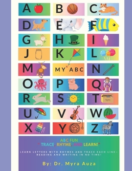 Paperback I Learn My ABC Book