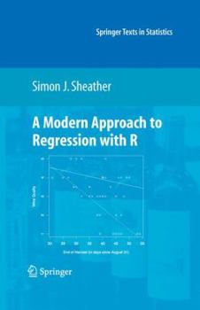 Hardcover A Modern Approach to Regression with R Book